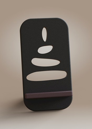 Siyah Telefon Tutucu - Görsel 6