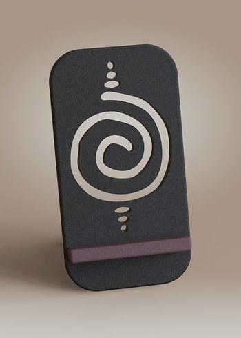 Siyah Telefon Tutucu - Görsel 3