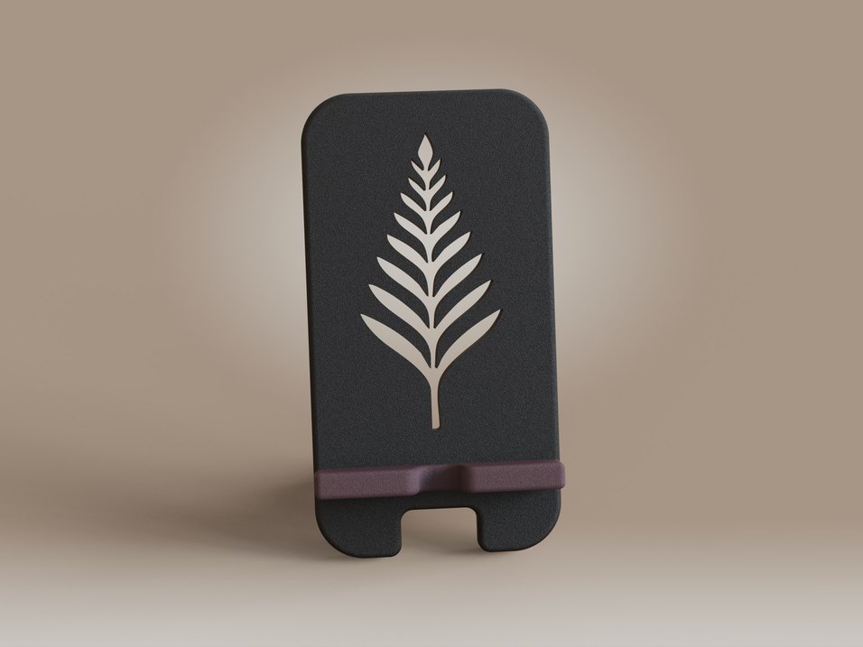 Siyah Telefon Tutucu - Görsel 5