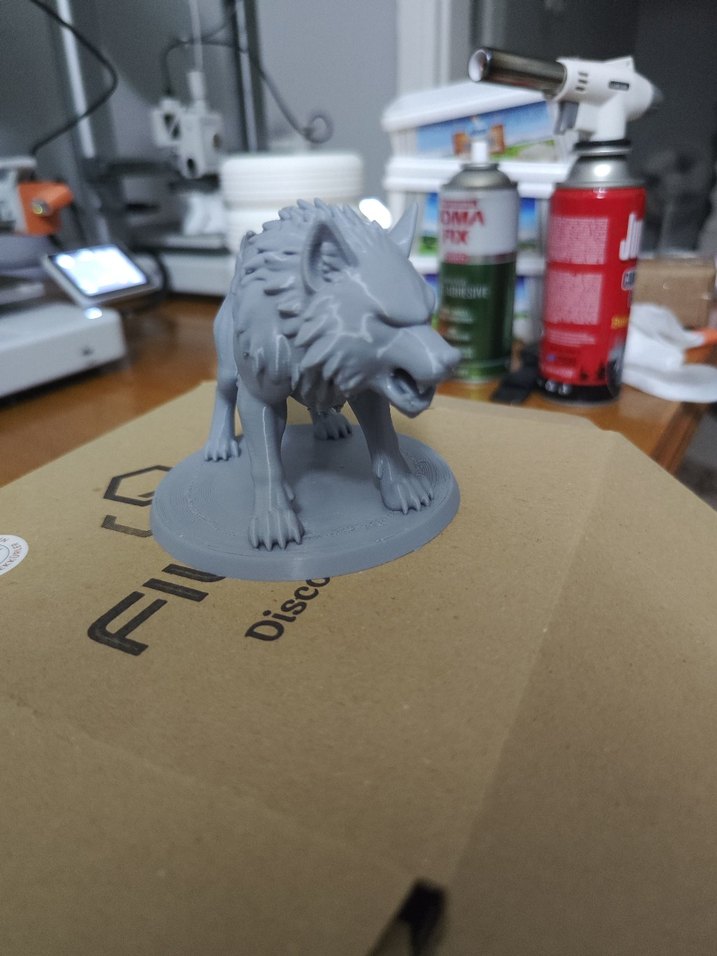 Gri Kurt Figürü Aksiyon Oyuncak - Görsel 2