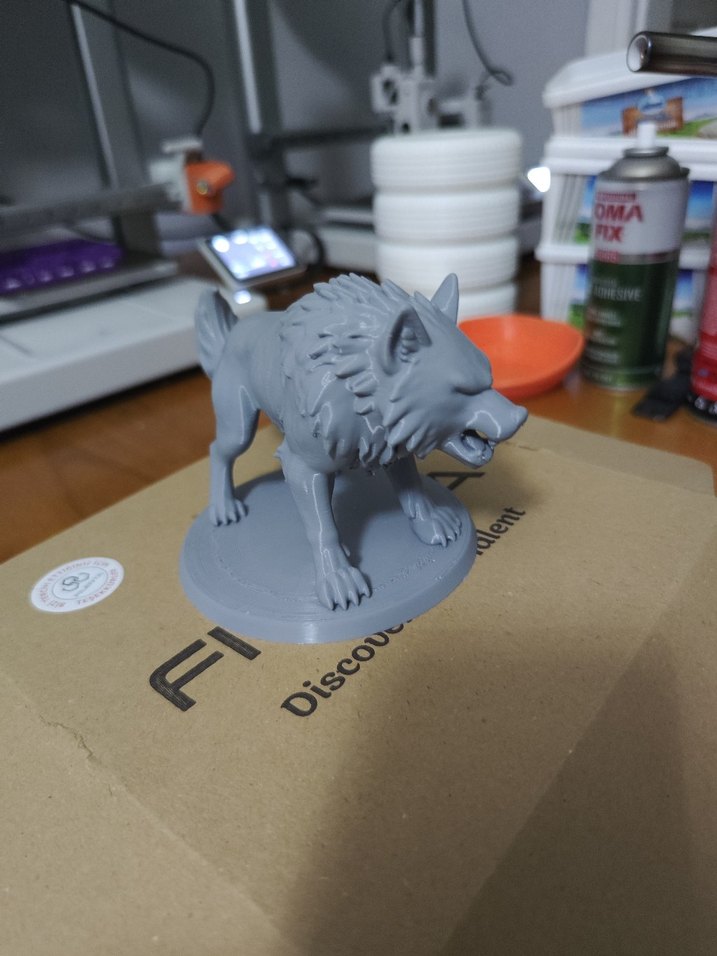 Gri Kurt Figürü Aksiyon Oyuncak - Görsel 3