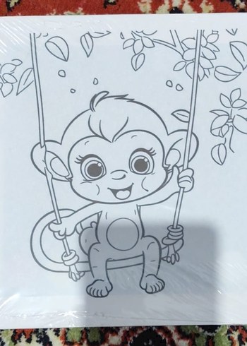 Renkli Çocuk Yapbozu - Ayı ve Çiçek - Görsel 3