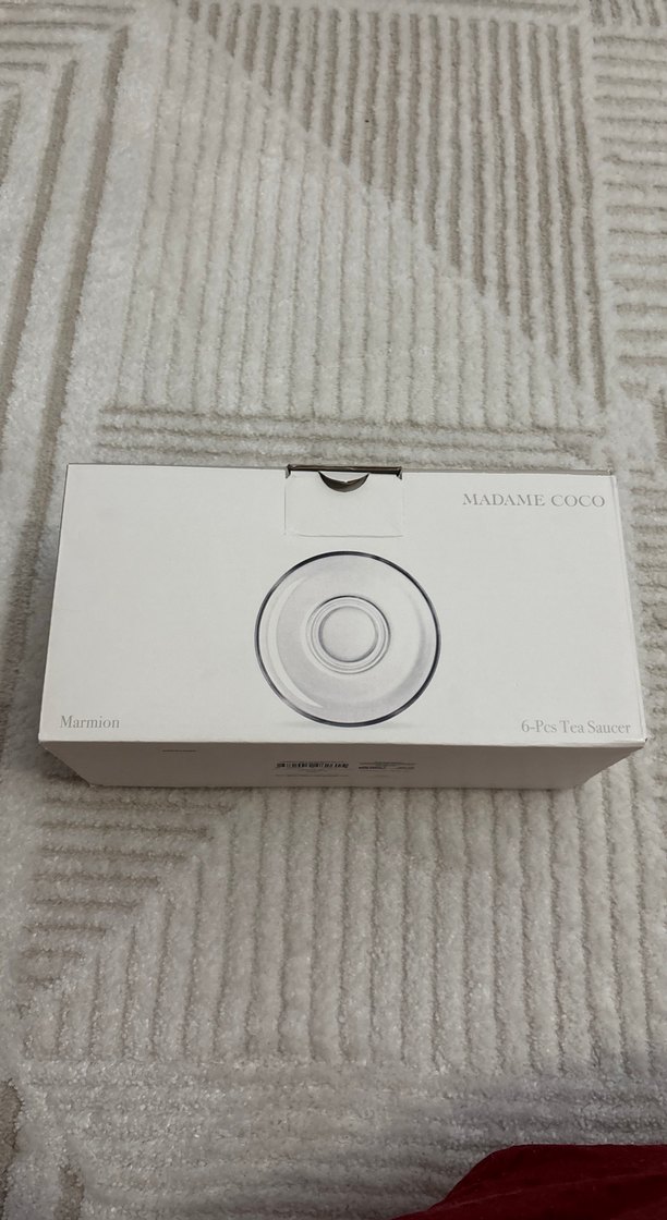 Şeffaf Cam Tabak - Görsel 2