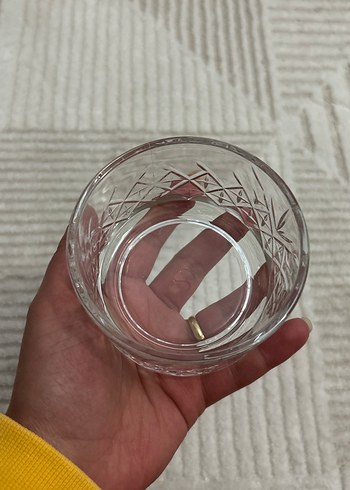 Keskin Desenli Küçük Cam Kase - Görsel 2