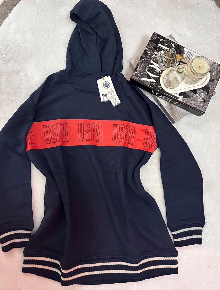 Mavi Gri Mini Erkek Plaj Havlusu Velcro Bantlı - Görsel 2