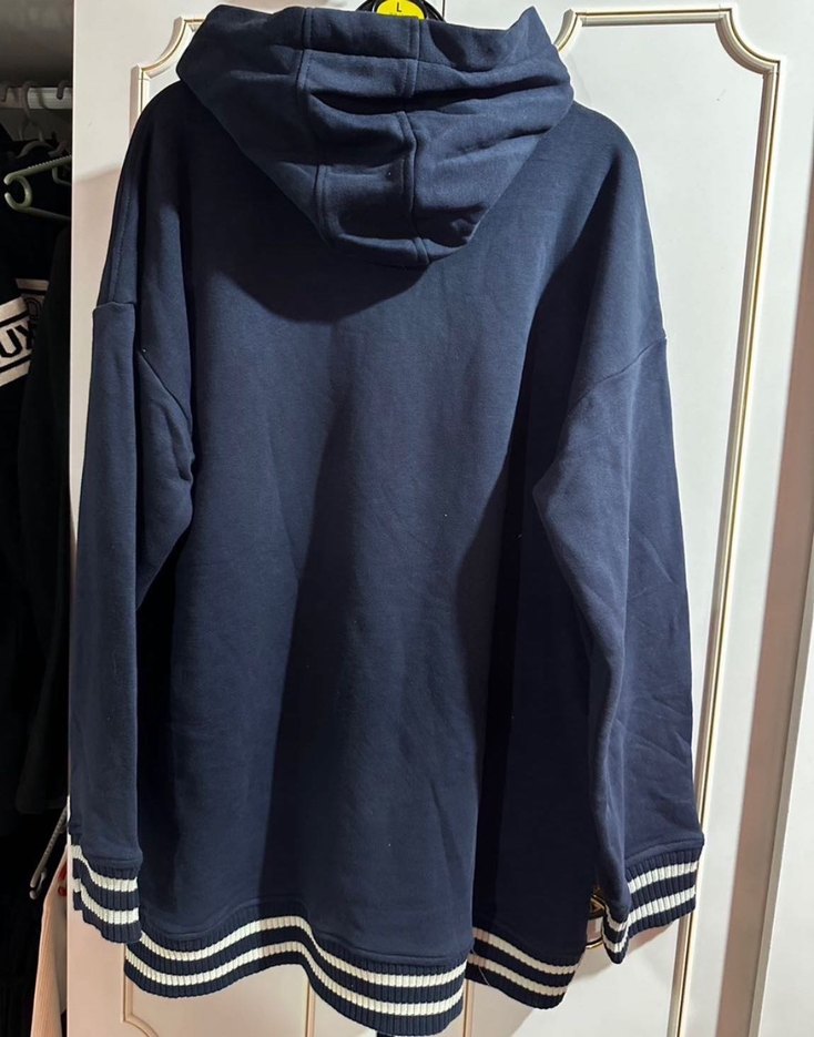 Mavi Gri Mini Erkek Plaj Havlusu Velcro Bantlı - Görsel 3