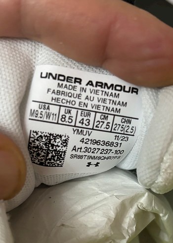Under Armour Halı Saha Krampon - Görsel 7