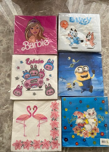 Renkli Mickey Mouse Parti Peçeteleri - Görsel 2