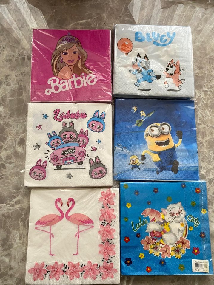 Renkli Mickey Mouse Parti Peçeteleri - Görsel 2