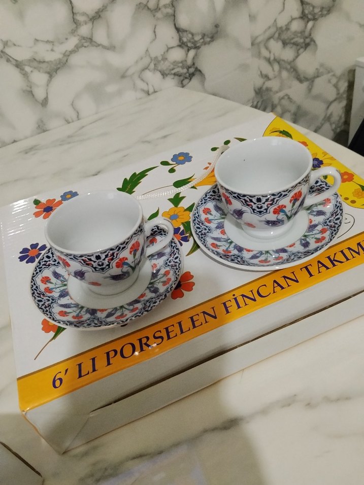 6 kişilik fincan seti - Görsel 3