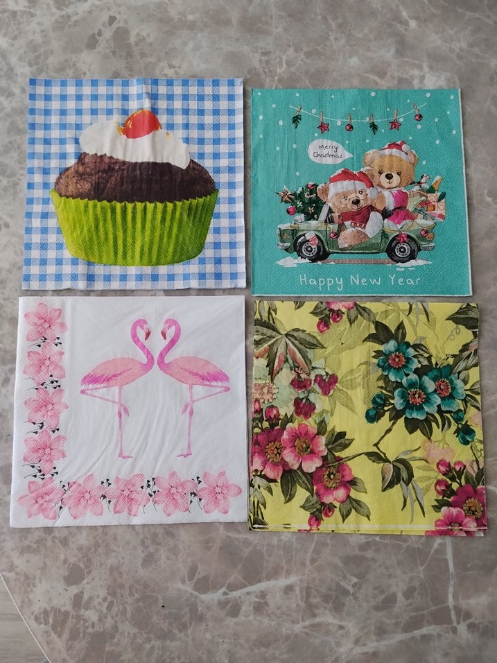 32 adet koleksiyon parti sunum özel gün peçeteleri - Görsel 5