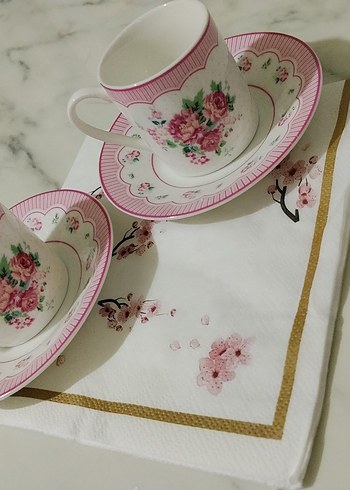 English home 2 kişilik kahve fincanı - Görsel 2