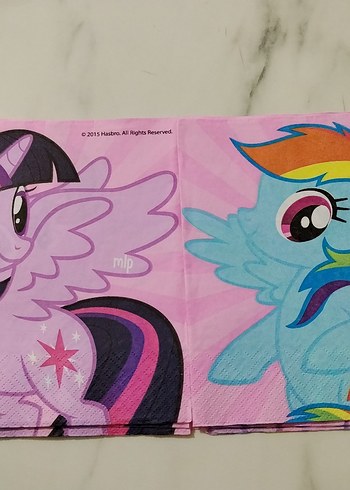 My Little Pony parti peçetesi - Görsel 2