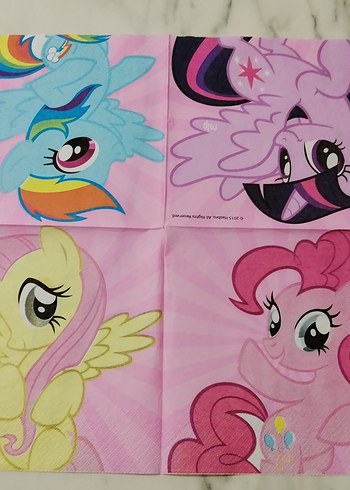 My Little Pony parti peçetesi - Görsel 3