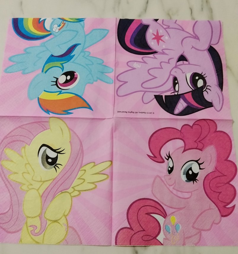 My Little Pony parti peçetesi - Görsel 3