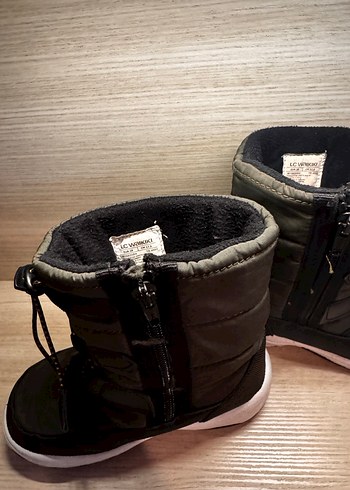 Erkek Çocuk Siyah haki Street Wear Bot - Görsel 3