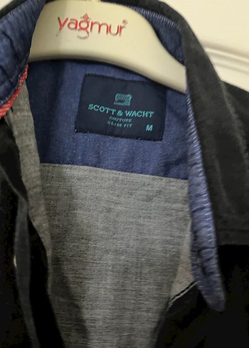 Erkek Gri Düğmeli Pamuklu Gömlek - Görsel 2