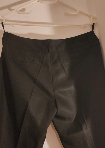 Kadın Siyah Kumaş Pantolon - Görsel 4