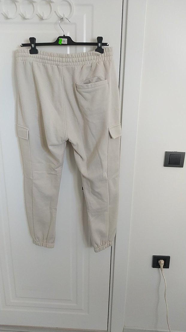 Bej Rahat Kesim Erkek Eşofman Altı - Görsel 2