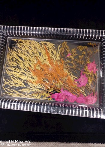 Renkli Kurutulmuş Çiçek Tırnak Süsleri - Görsel 2