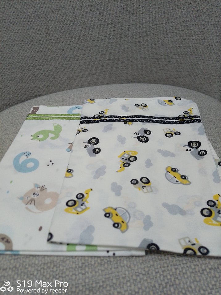 Çocuklar için Pastel Renkli Baskılı yastık kılıfı 2 adet - Görsel 2