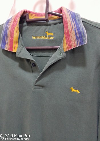 Erkek Uzun Kollu Yeşil Polo Tişört - Görsel 2