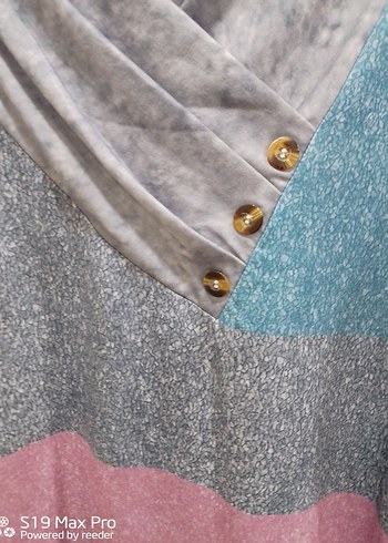 Gri Desenli Uzun Kollu Tişörtü - Görsel 2