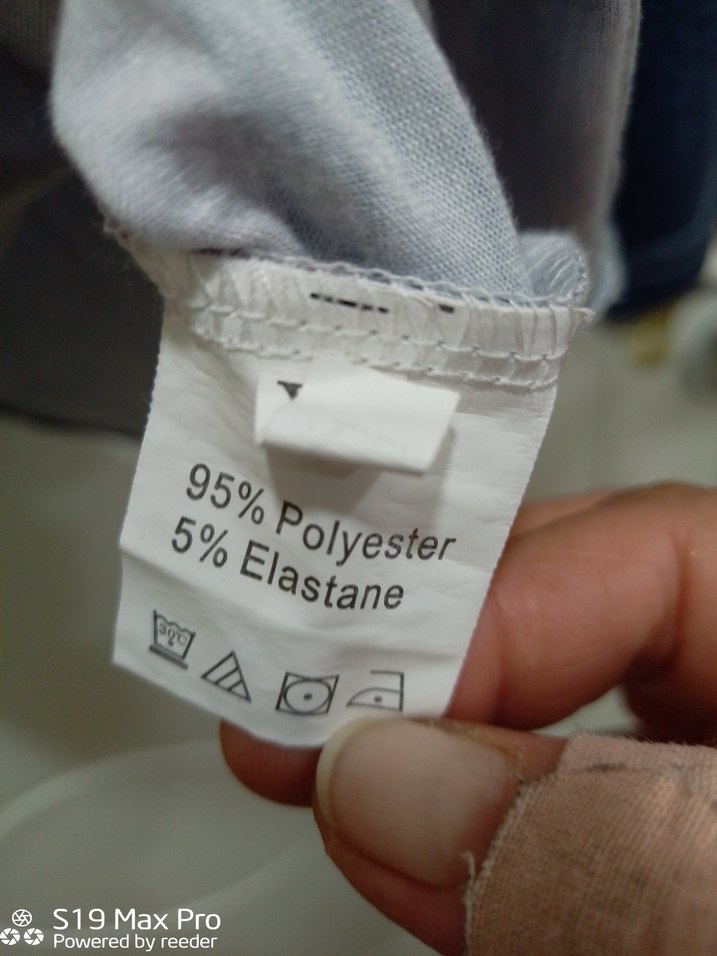 Gri Desenli Uzun Kollu Tişörtü - Görsel 3