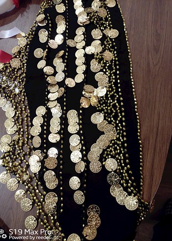 Kırmızı Çiçekli Zil ve Mum Seti kına için - Görsel 5