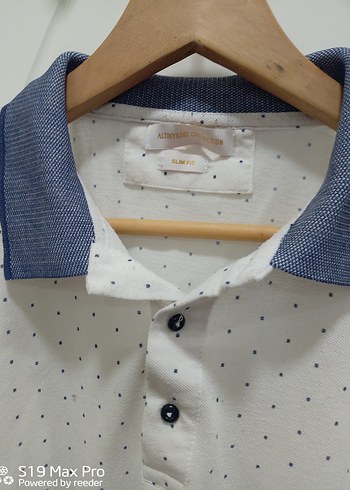 Pamuklu Kısa Kollu Beyaz Polo Tişört - Görsel 2