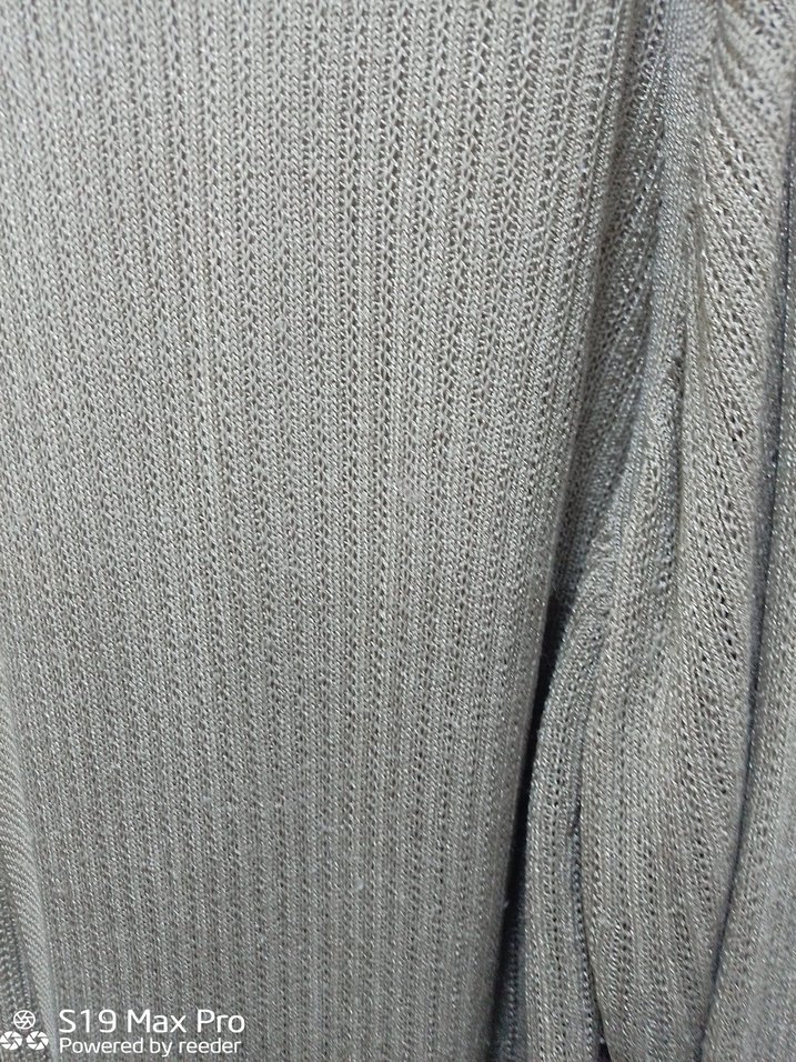 Kadın Bej Uzun Örgü Hırka - Görsel 3