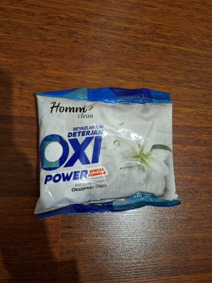 Homm Clean Oxi Power Beyazlar İçin Toz Deterjan - Görsel 4