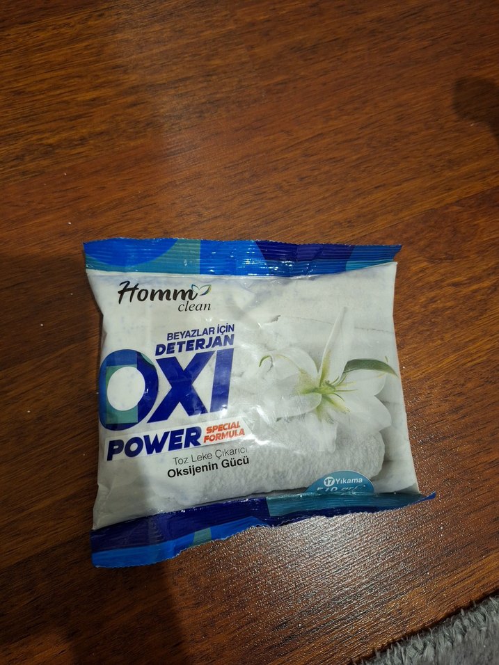 Homm Clean Beyazlar İçin Oxi Power Toz Deterjan - Görsel 4
