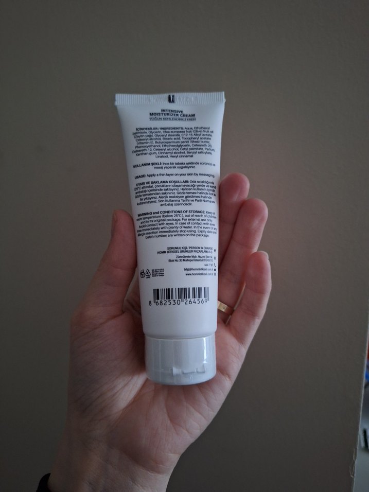 Homm Yoğun Nemlendirici Krem 75 ml - Görsel 3