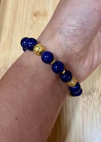 Lapis lazuli Lacivert Bileklik - Görsel 5
