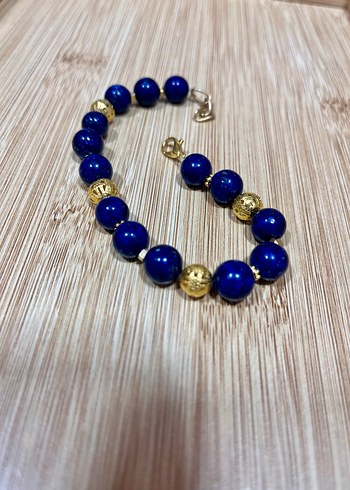 Lapis lazuli Lacivert Bileklik - Görsel 2