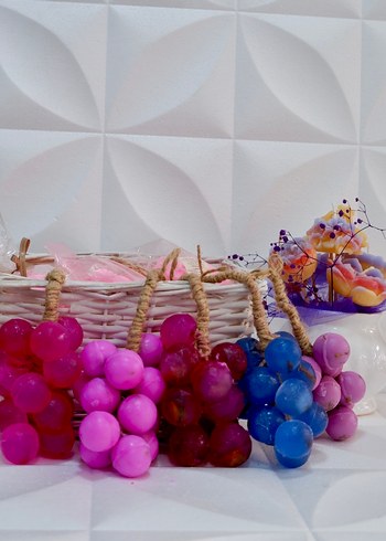 Renkli Üzüm Şeklinde Sabunlar - Görsel 2