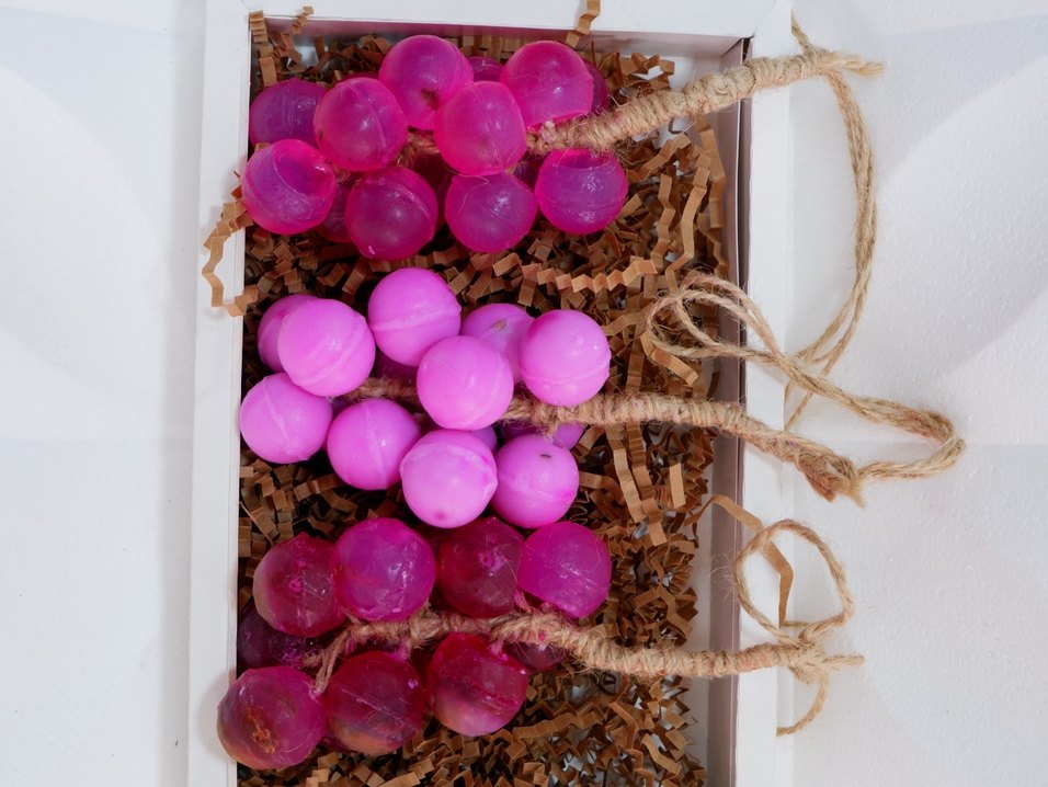 Renkli Üzüm Şeklinde Sabunlar - Görsel 5