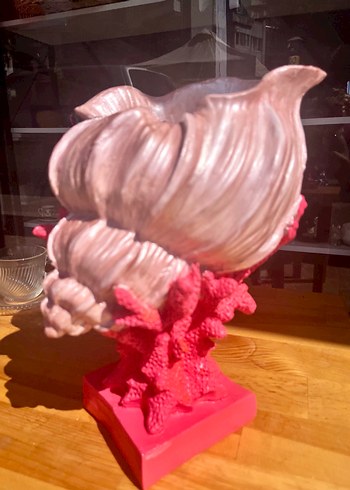 Kırmızı Mercan Figürlü Dekoratif Biblo - Görsel 10