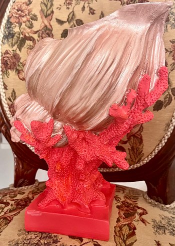 Kırmızı Mercan Figürlü Dekoratif Biblo - Görsel 16