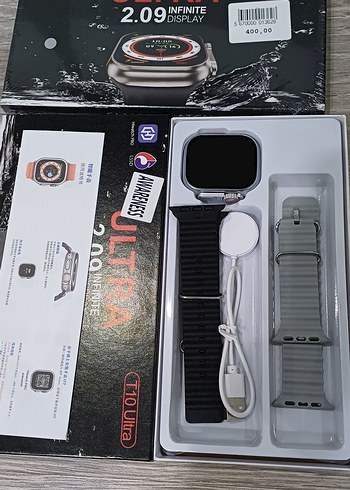 T10 Ultra Akıllı Saat Turkuaz - Görsel 3