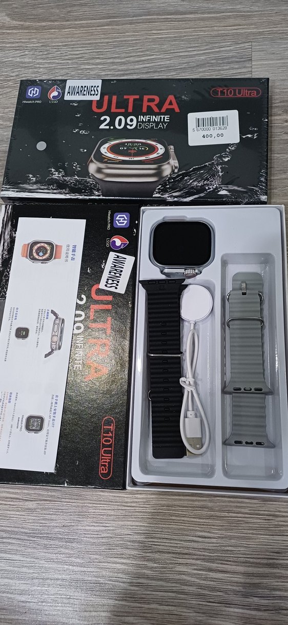 T10 Ultra Akıllı Saat Turkuaz - Görsel 3