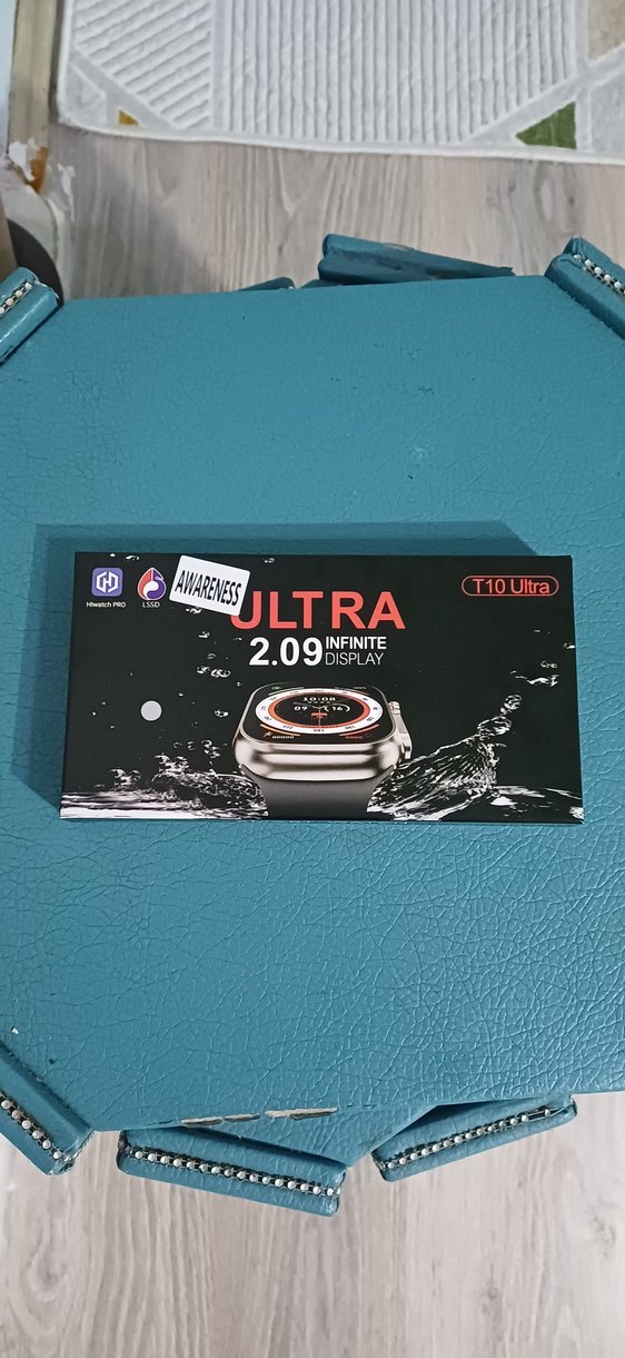 T10 Ultra Akıllı Saat Turkuaz - Görsel 2