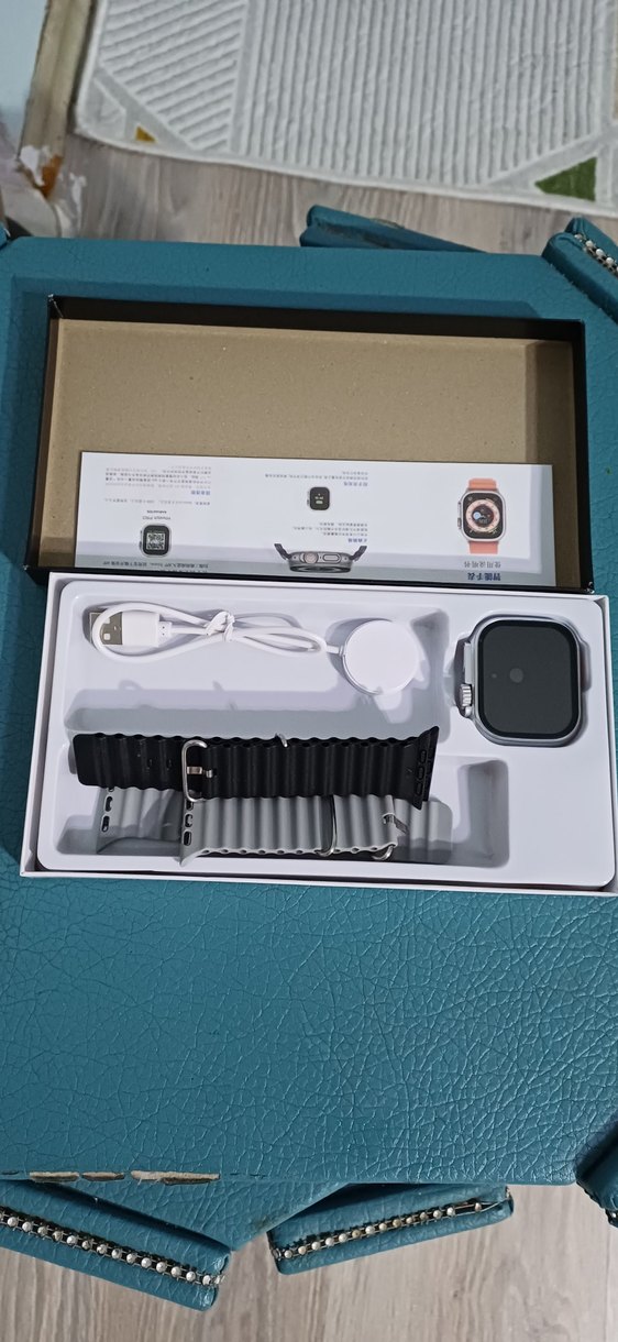 T10 Ultra Akıllı Saat Turkuaz - Görsel 4