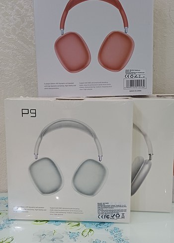 Pastel Bej Kablosuz Kulaklık - Görsel 2