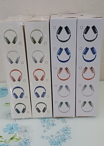 Pastel Bej Kablosuz Kulaklık - Görsel 4