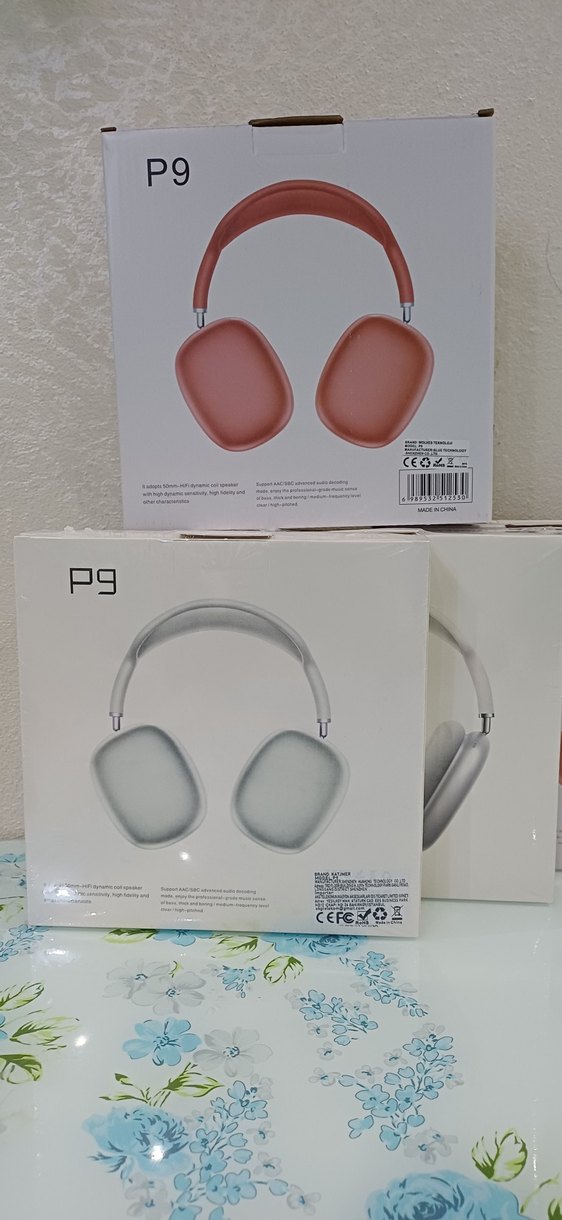 Pastel Bej Kablosuz Kulaklık - Görsel 2