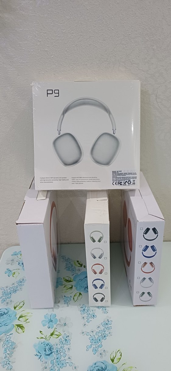 Pastel Bej Kablosuz Kulaklık - Görsel 3