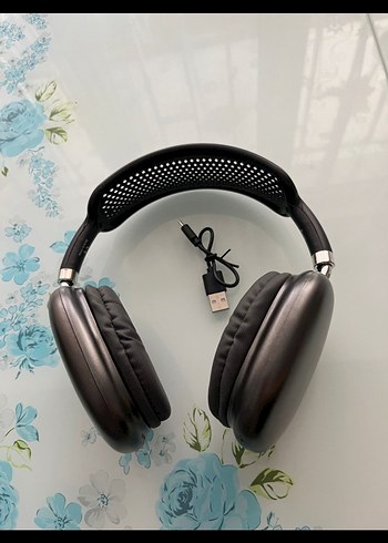 Siyah P9 Kulaklık Bluetooth lu - Görsel 4