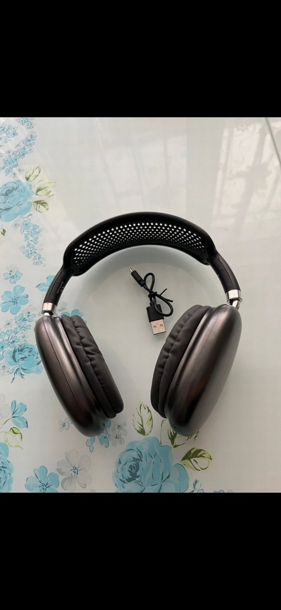 Siyah P9 Kulaklık Bluetooth lu - Görsel 4